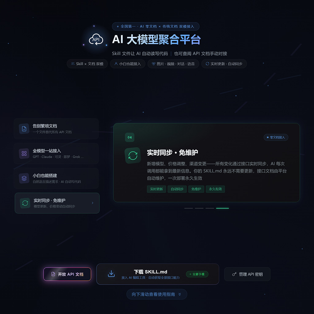 企业级多模型接口中转协同平台实景